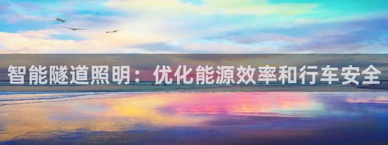 智能隧道照明：优化能源效率和行车安全