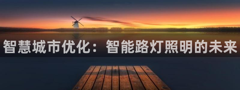 智慧城市优化：智能路灯照明的未来