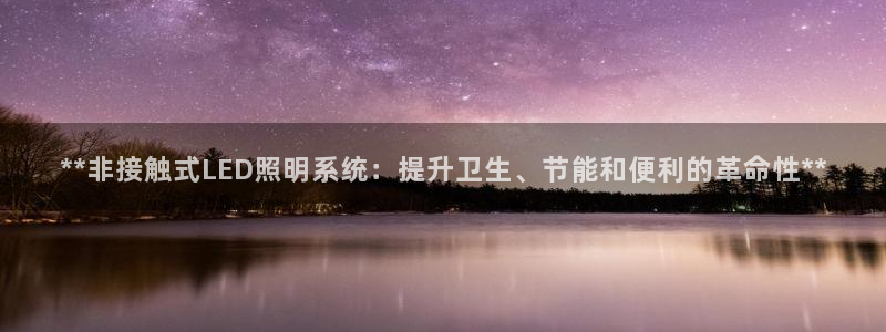 **非接触式LED照明系统：提升卫生、节能和便利的革命性**