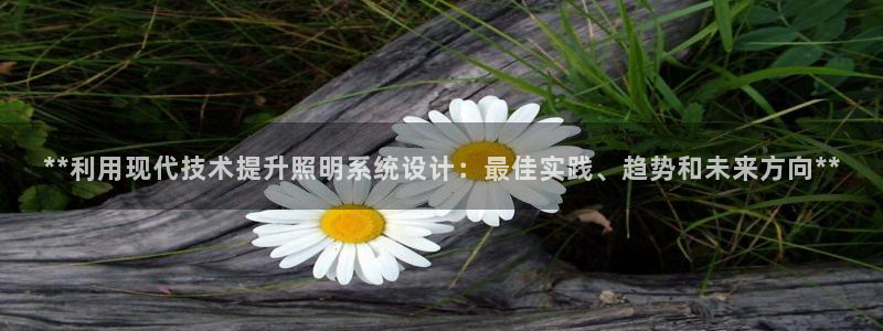 **利用现代技术提升照明系统设计：最佳实践、趋势和未来方向**