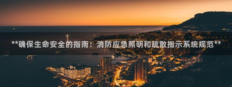 **确保生命安全的指南:消防应急照明和疏散指示系统规范**