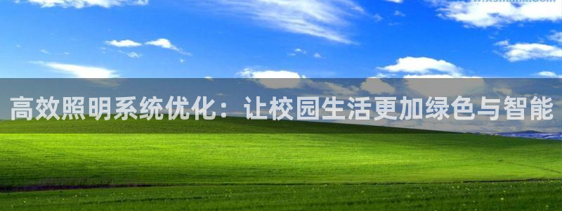高效照明系统优化：让校园生活更加绿色与智能
